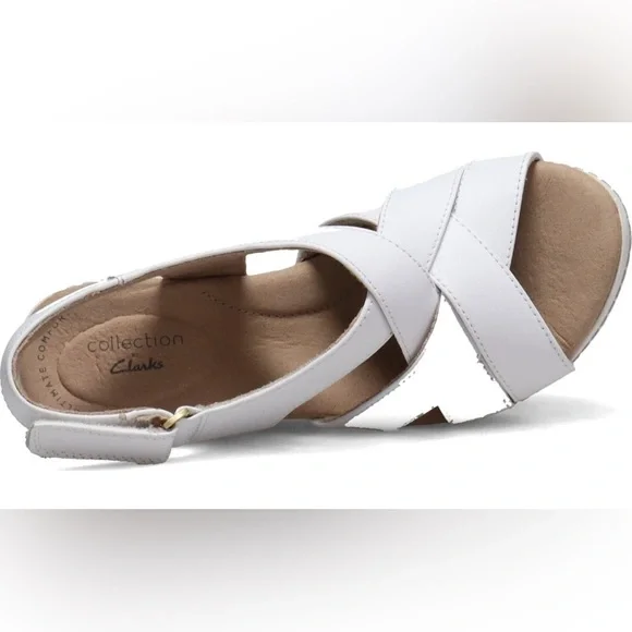 Clarks Annadel Pearl Wedge Sandal size 9 - Picture 3 of 11